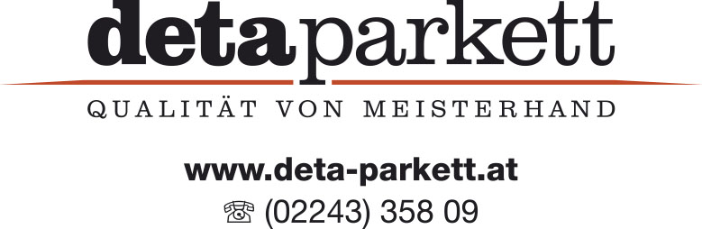 Logo deta parkett GmbH.